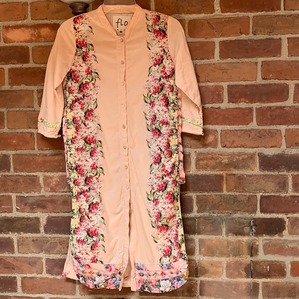 Boutique Far East Inspired Tunic Duster Dress Up